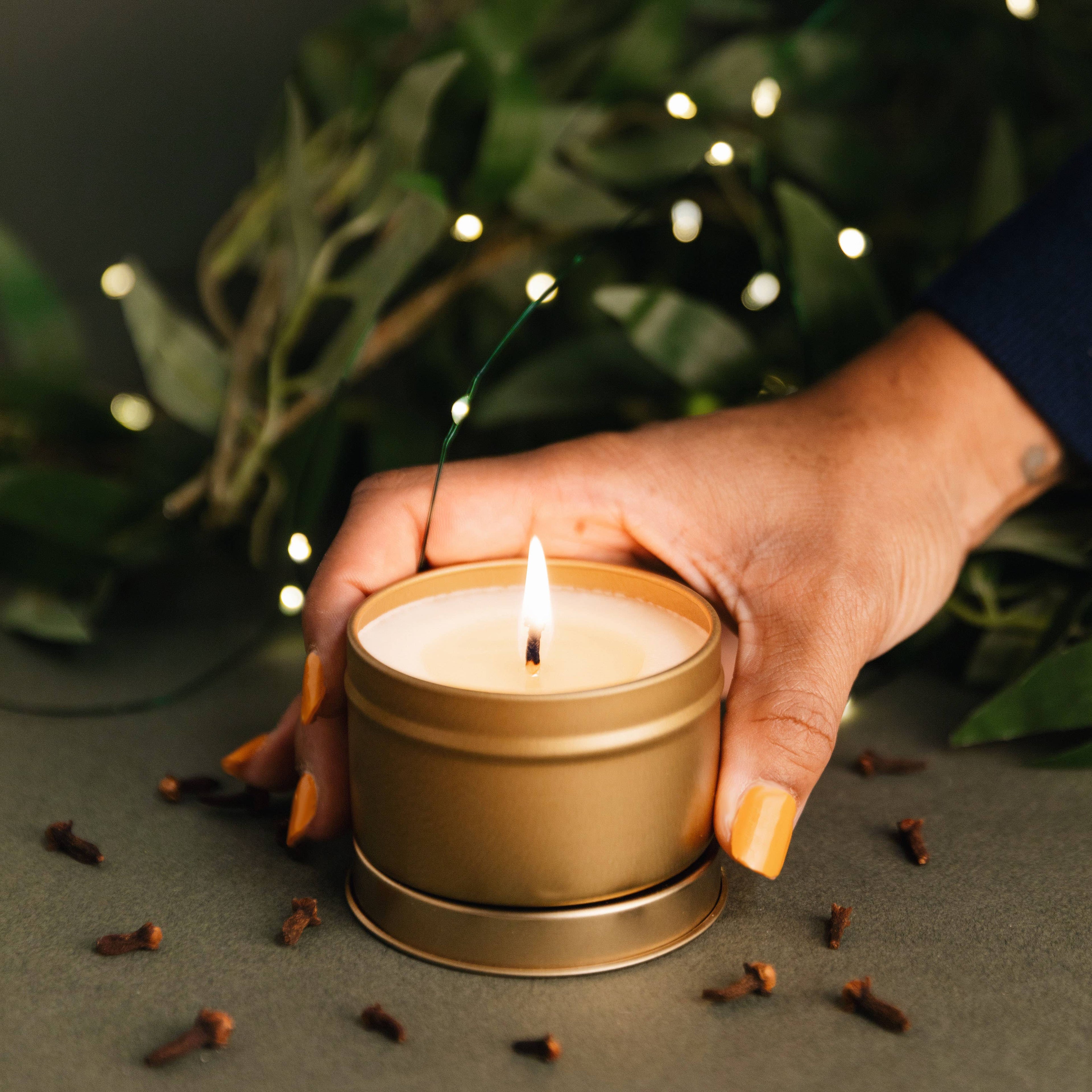 Travel Tin Candles | Merry + Bright (6 oz.) - Holiday 2025