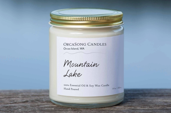 Mountain Lake Soy Candle