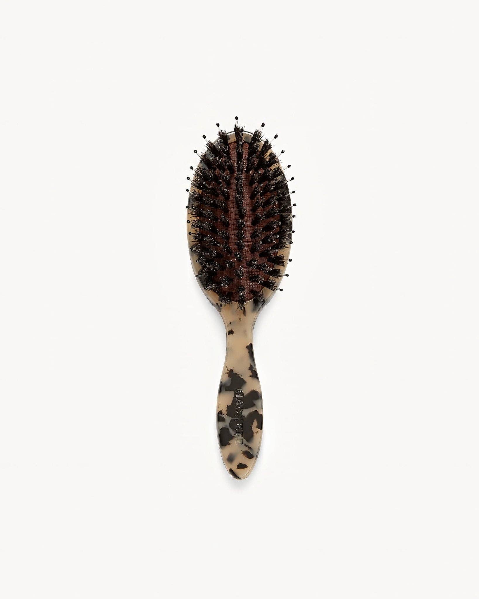 Petite Travel Hair Brush in Blonde Tortoise