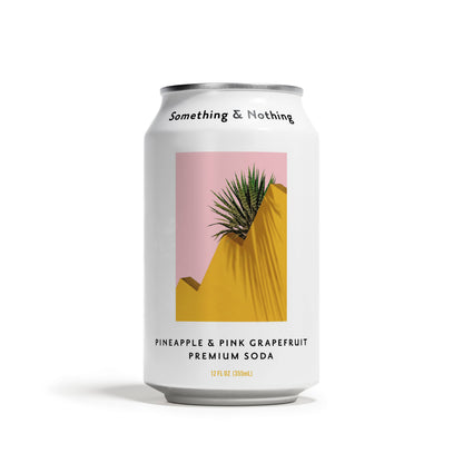 Pineapple &amp; Pink Grapefruit Premium Soda (Case of 12)