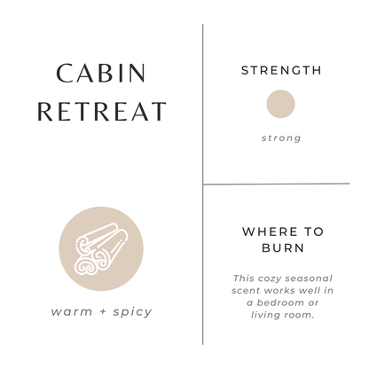 Cabin Retreat Candle