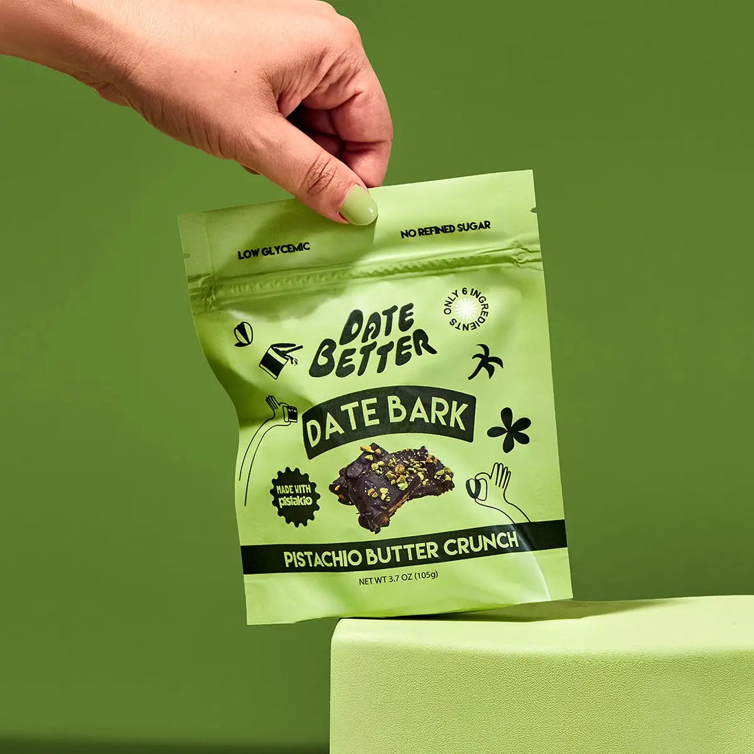 Pistachio Date Bark
