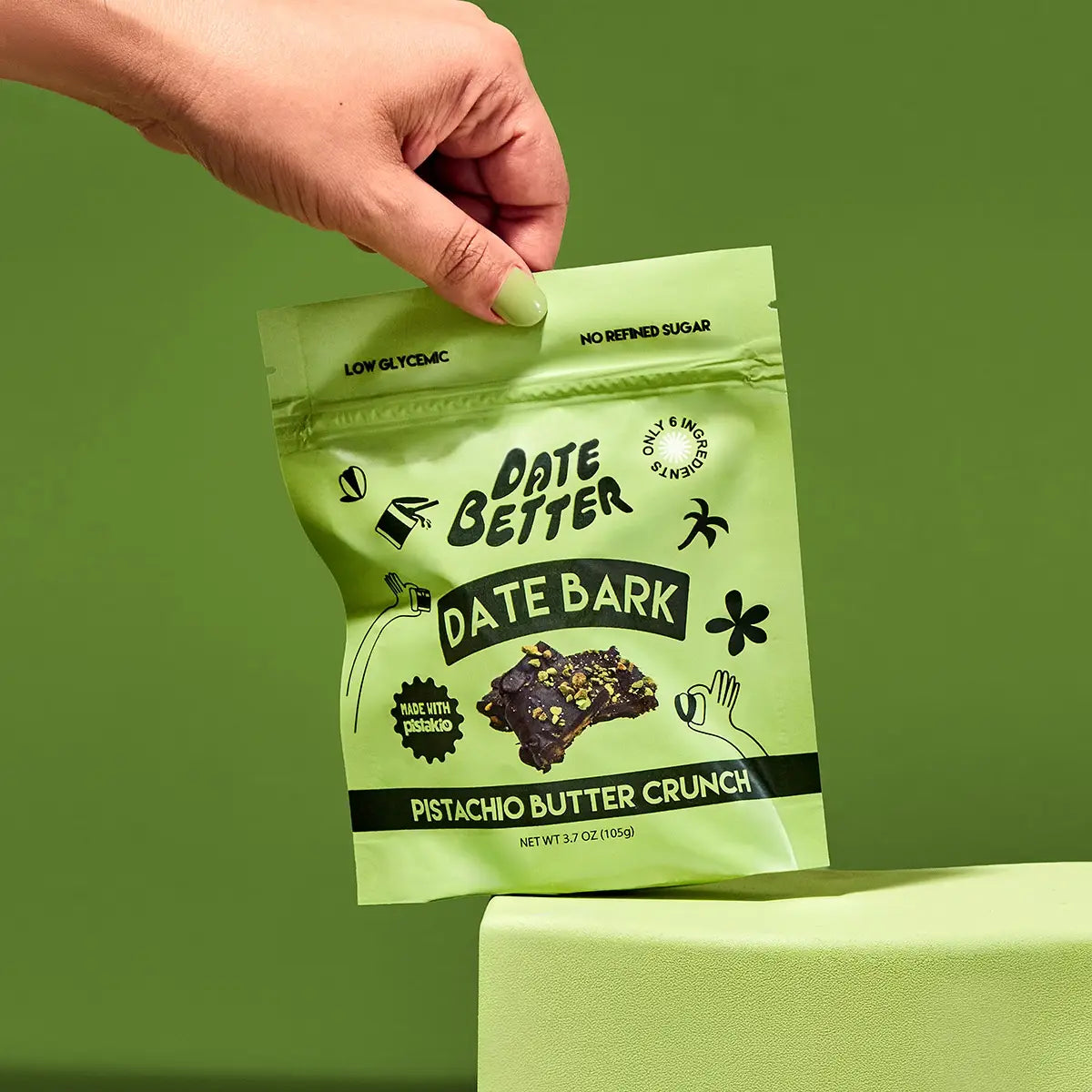 Pistachio Date Bark