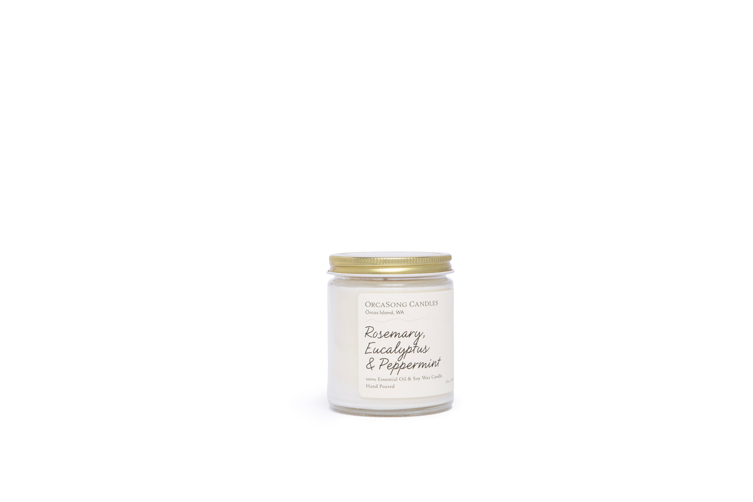 Rosemary, Eucalyptus &amp; Peppermint Soy Candle
