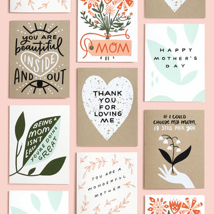 Thank You For Loving Me Card