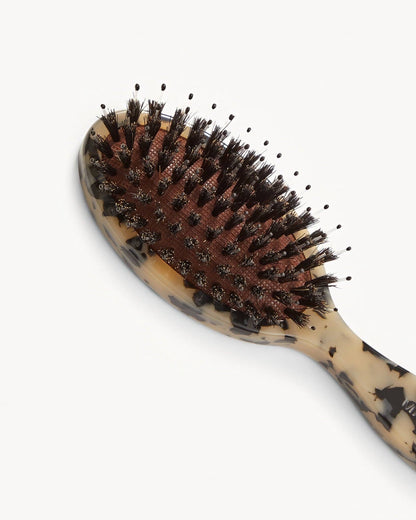 Petite Travel Hair Brush in Blonde Tortoise