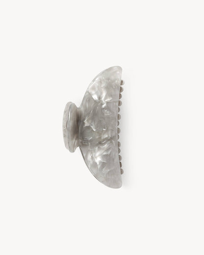 Midi Heirloom Claw in Grey Shell