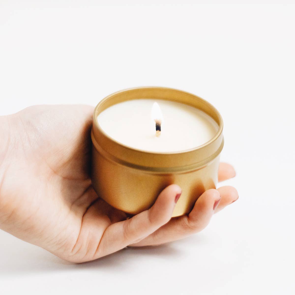 Travel Tin Candles | Rosemary + Lemon (6 Oz)