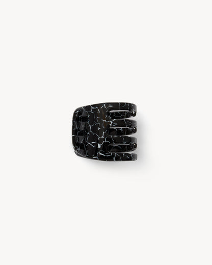 Mini Claw in Black Marble