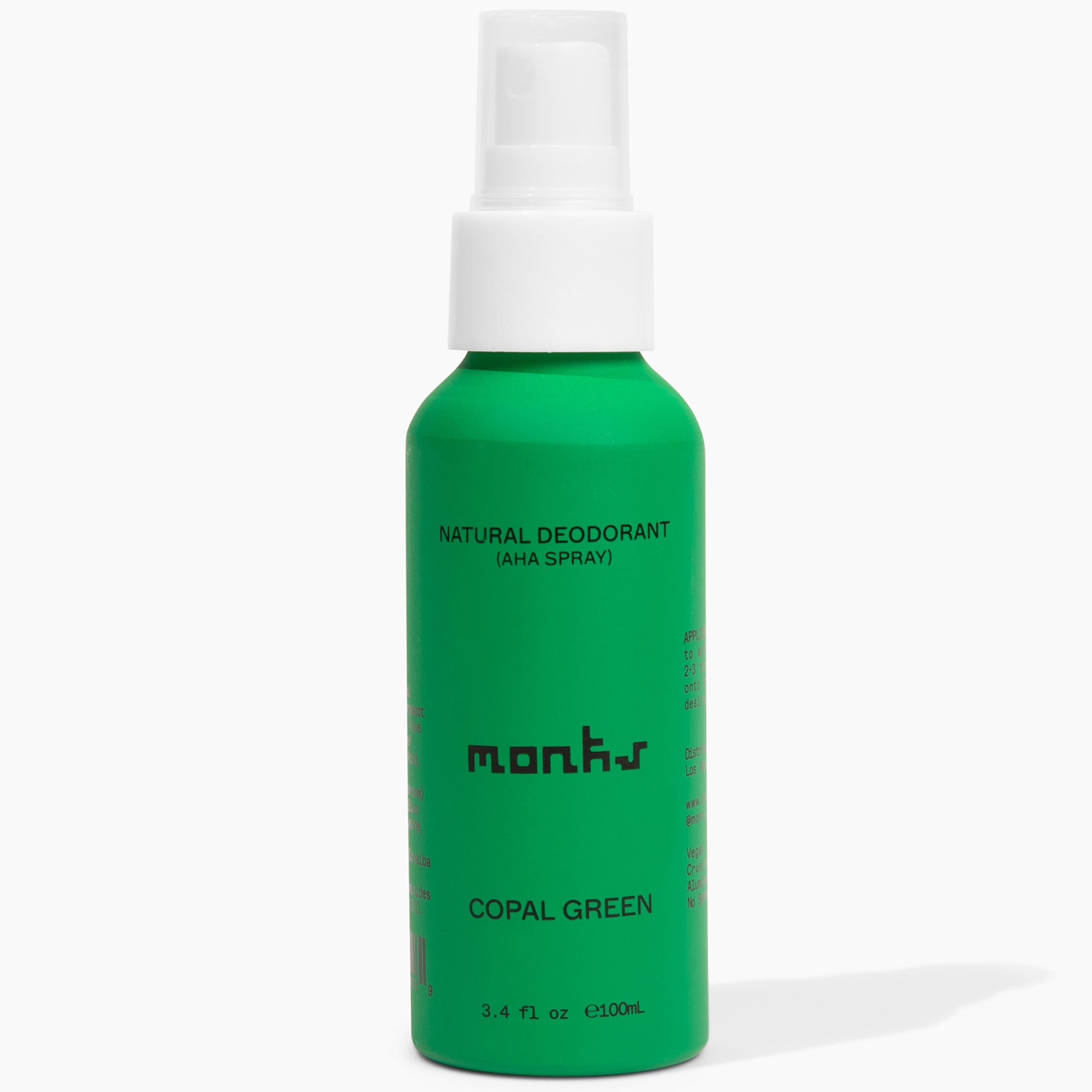Copal Green AHA Natural Deodorant Spray