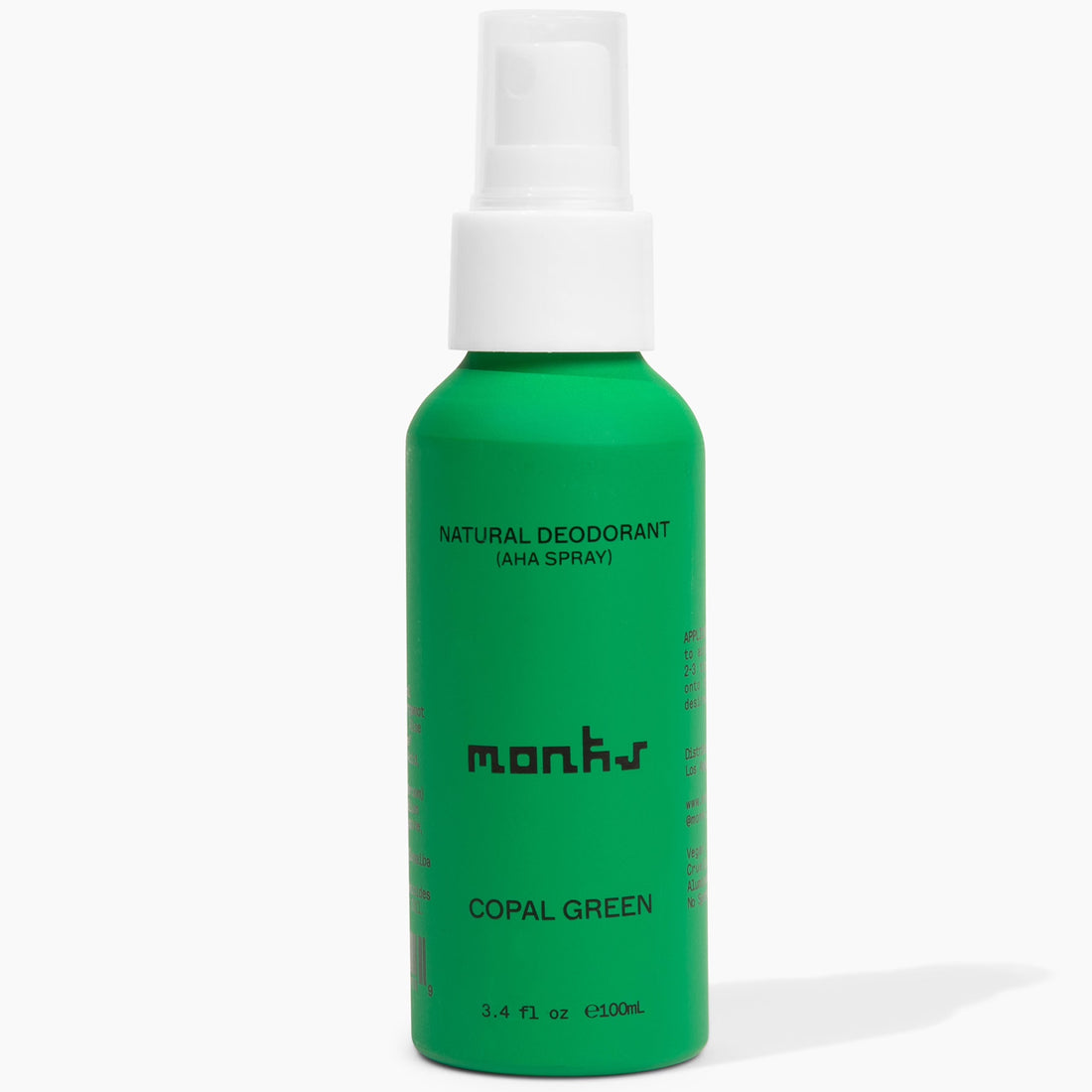 Copal Green AHA Natural Deodorant Spray