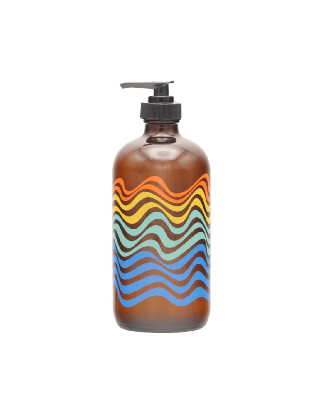 Mind and Body Wash Refillable Glass- Break Water