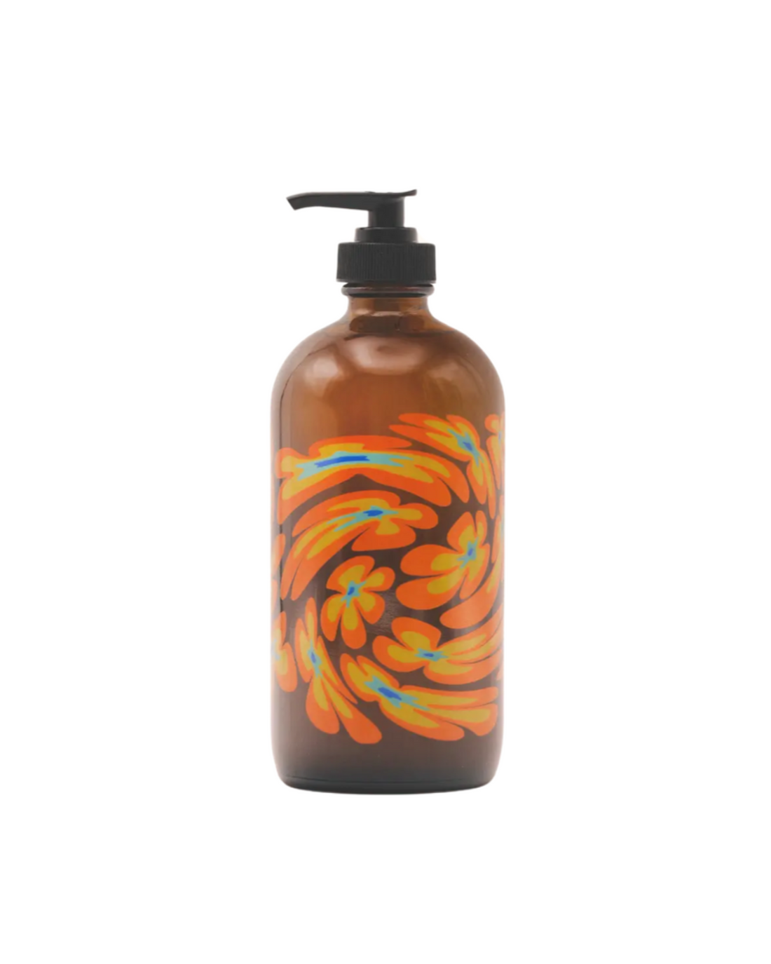 Mind and Body Wash Refillable Glass- Meadow Vision