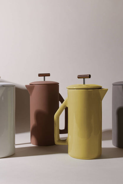 Chartreuse Ceramic French Press