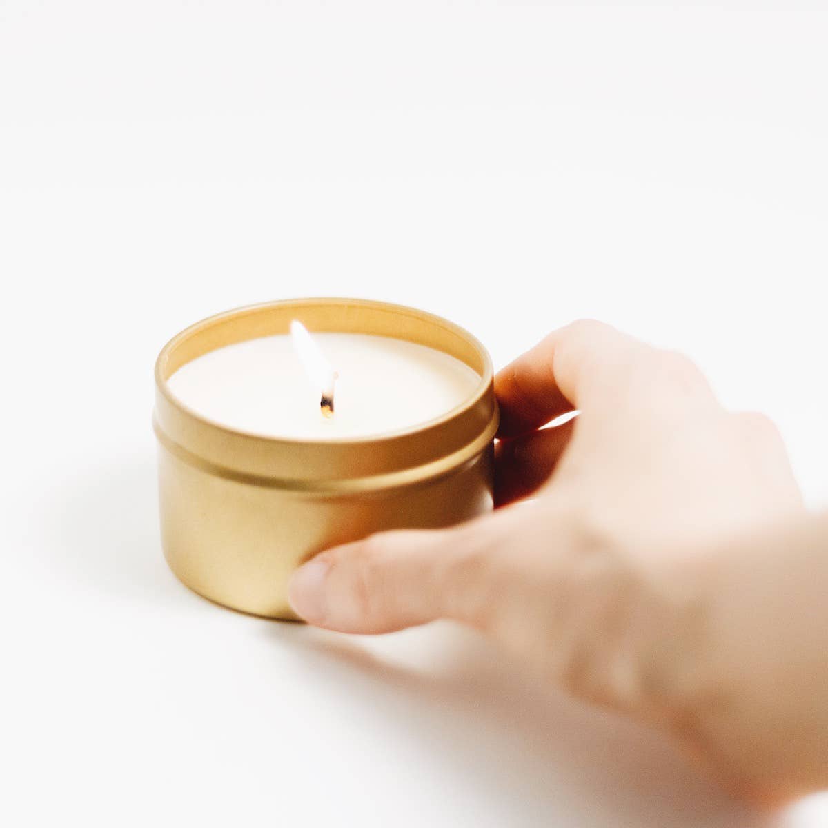 Travel Tin Candles | Rosemary + Lemon (6 Oz)