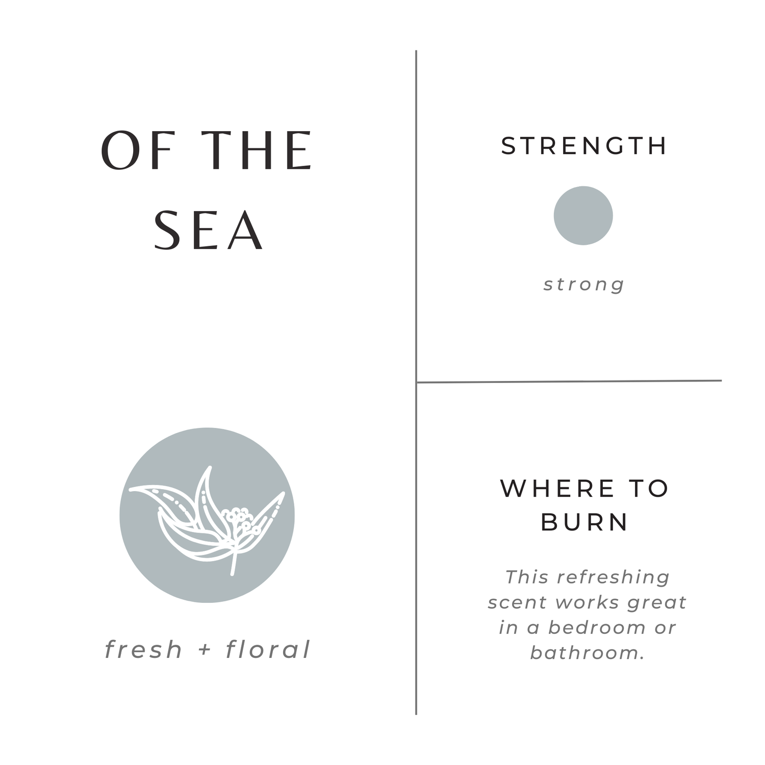 Travel Tin Candle | Of The Sea (6 oz)