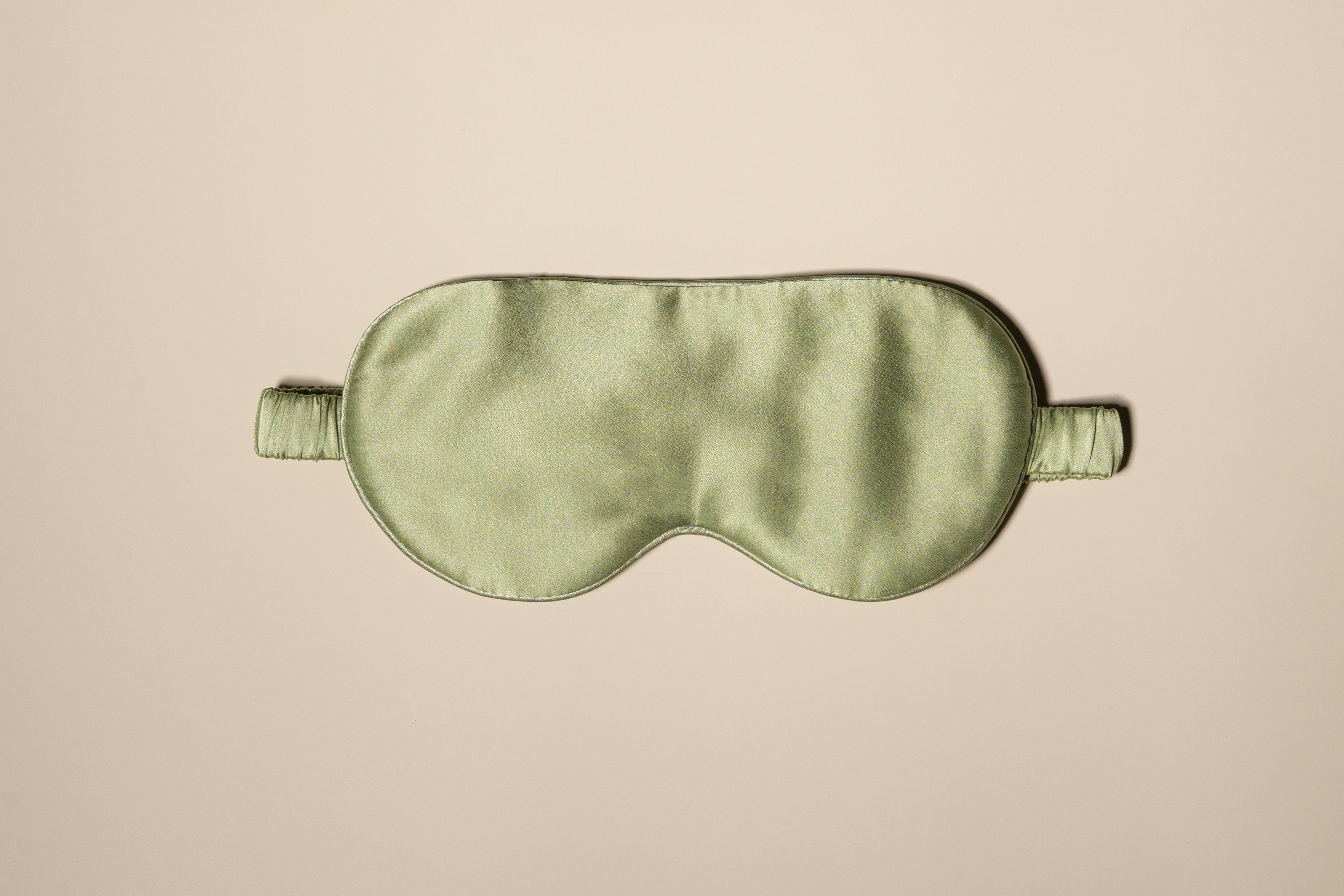 Sage Green Silk Eye Mask