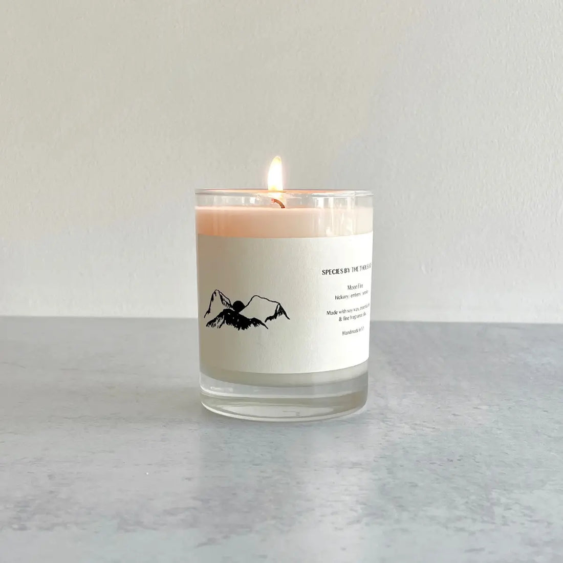 Moon Fire Candle