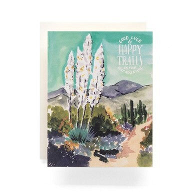 Antiquaria - Good Luck &amp; Happy Trails Card